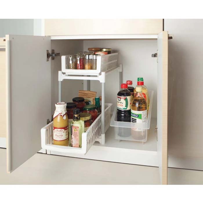 Sliding Tray 2-Tier (26 x 45 x 45CM)