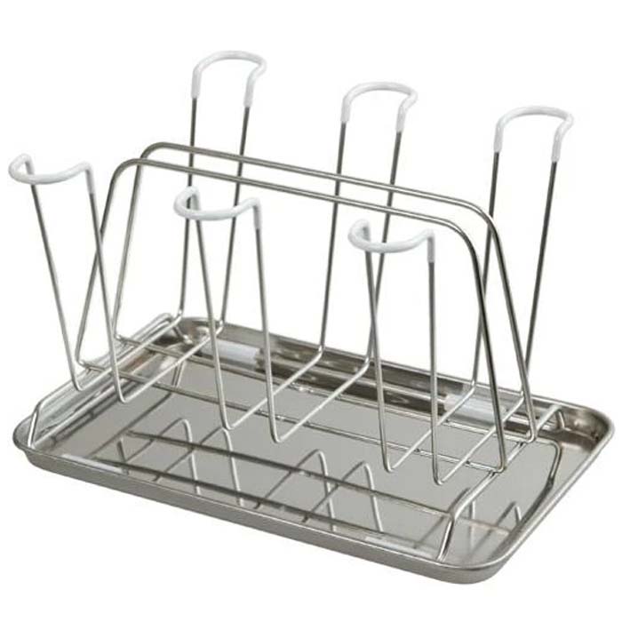 Glass Stand with Tray