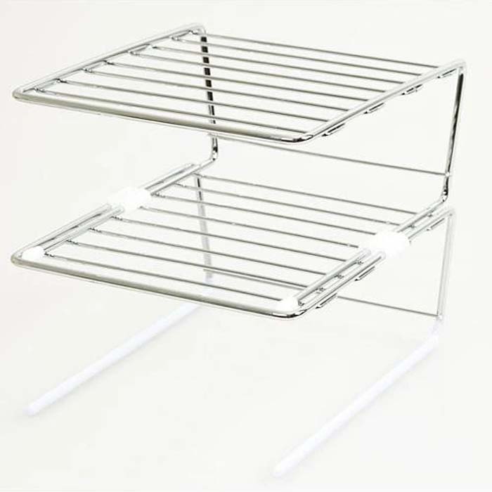Plate Rack 2P Bianco