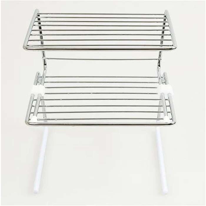 Plate Rack 2P Bianco
