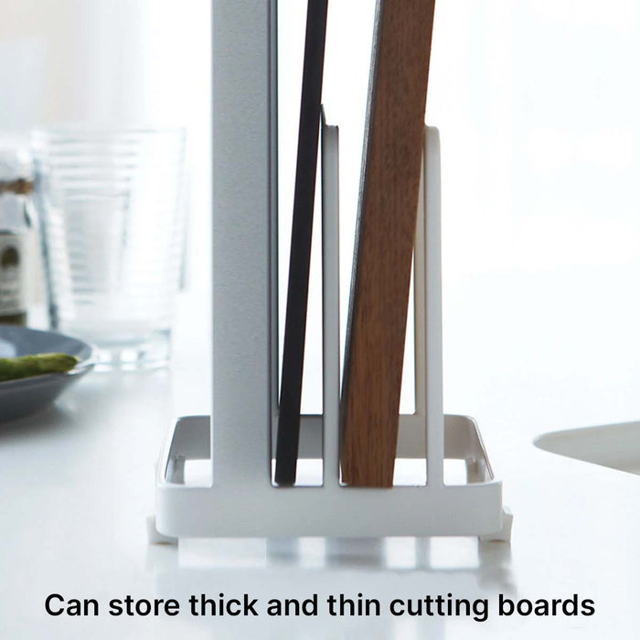 Knife and Cutting Board Stand Flat WH