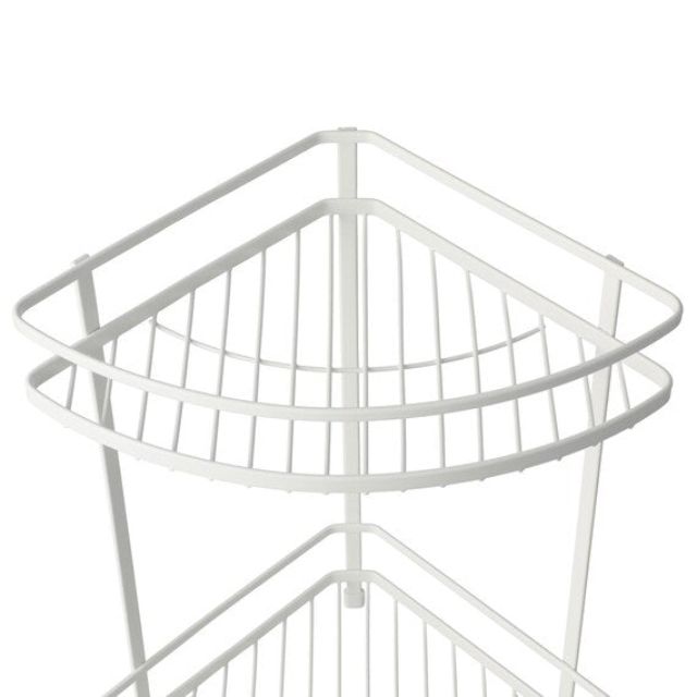 Wire Bath Rack 2-Tier Corner Piatto 2 W27.7D20H34