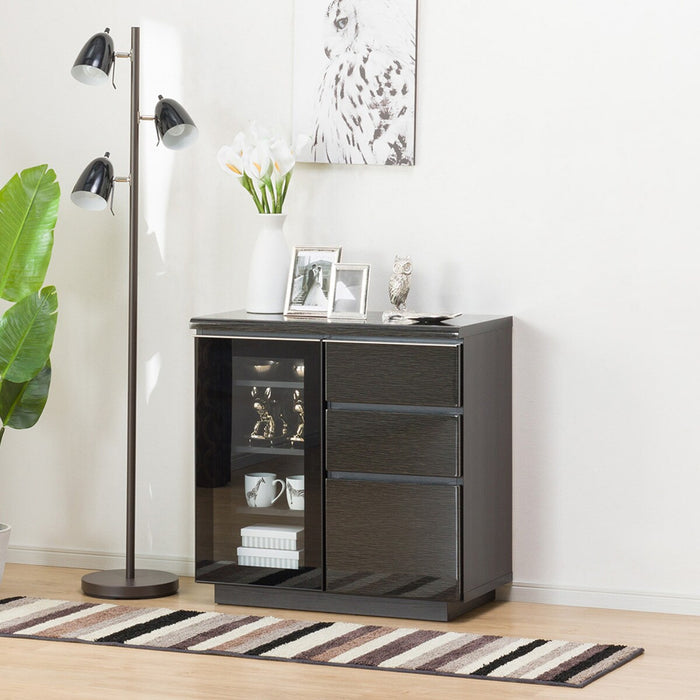 SIDE CABINET POSTIA 80 BK