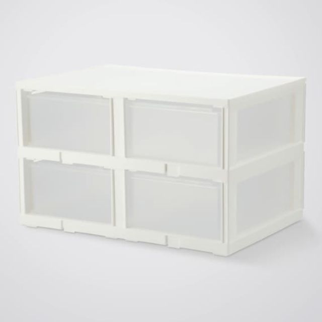 Drawer N-Inbox 2 Reg 2-Tier 2 DR CL