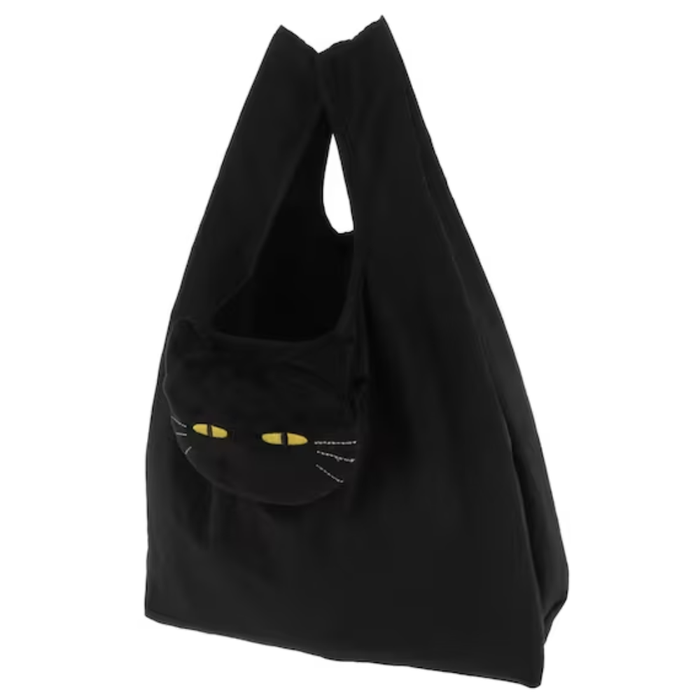 ECO BAG WITH POUCH BK