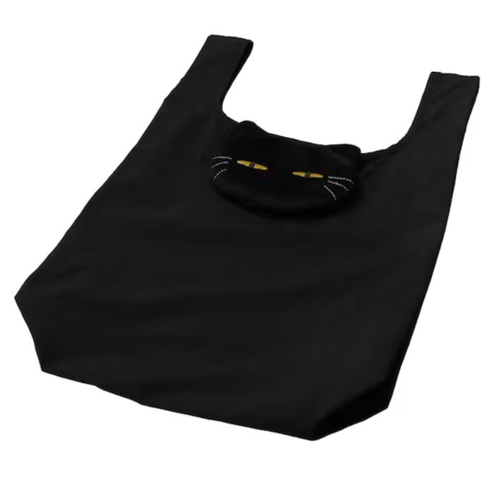 ECO BAG WITH POUCH BK