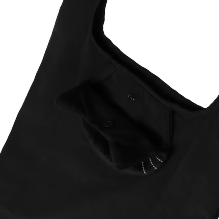 ECO BAG WITH POUCH BK