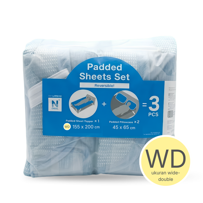 MATTRESS TOPPER SET N COOL WD BL S2401