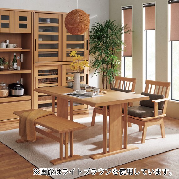 Bench Sazanami DBR (W120 x D38 x H39CM)