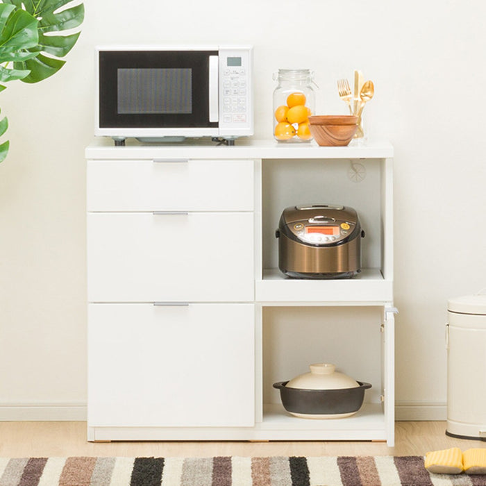 COUNTER ETONA 90CT WH/SI