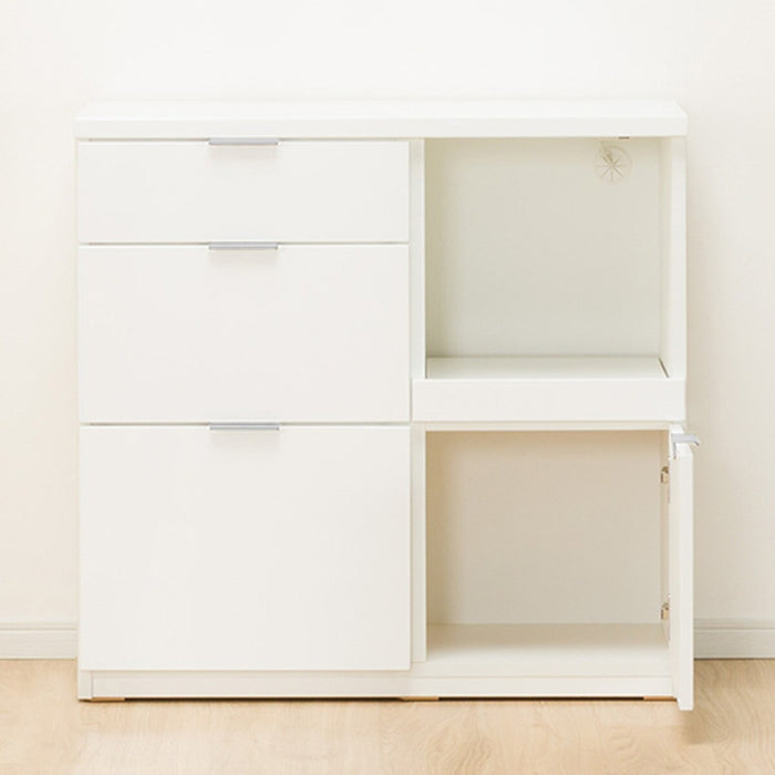 COUNTER ETONA 90CT WH/SI