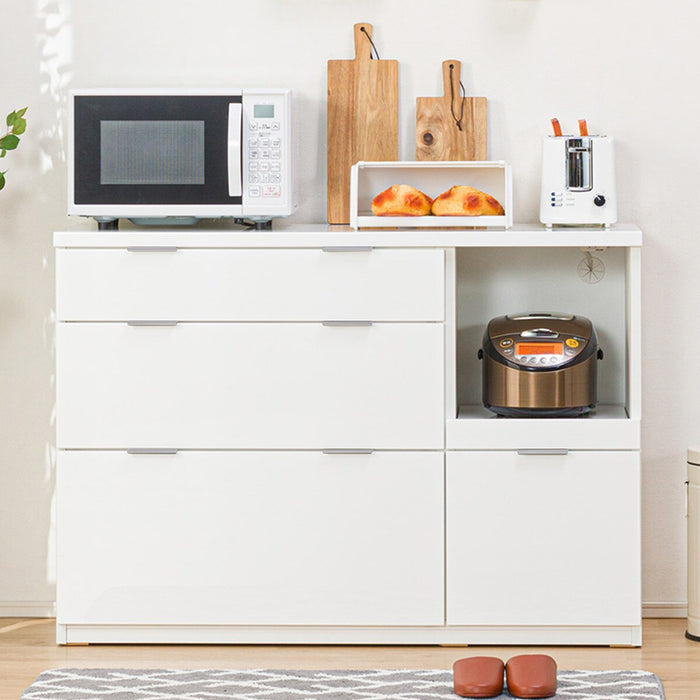 CABINET ETONA 120CT WH/SI