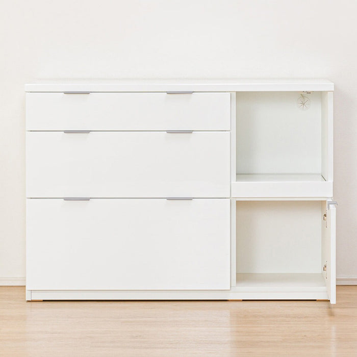 CABINET ETONA 120CT WH/SI