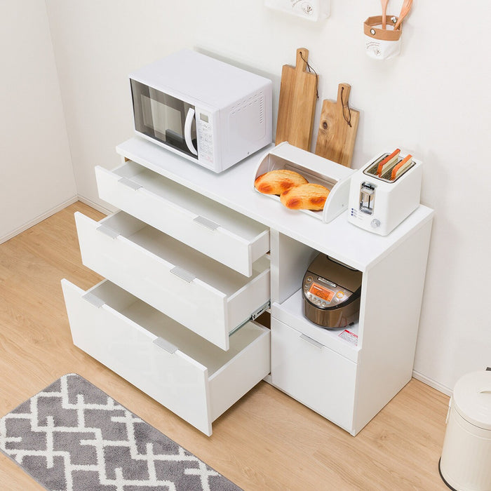 CABINET ETONA 120CT WH/SI