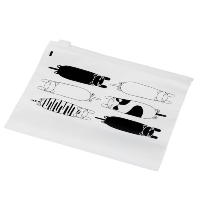 FREEZERBAG SLIDE ZIPPER Ssize CAT FB002