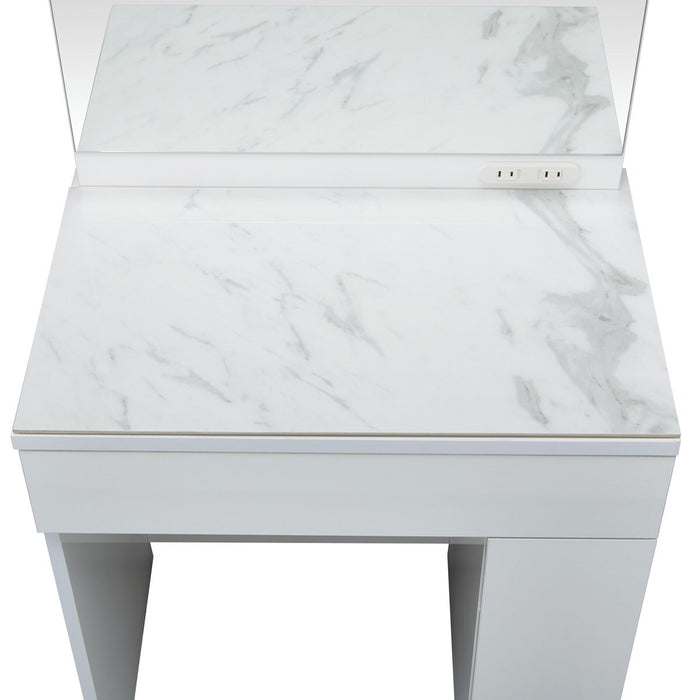 Ceramic One Side Mirror Dresser WH OS331
