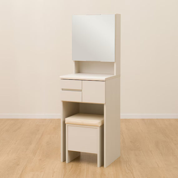 ONE-SIDED MIRROR DRESSER DR-010 WW