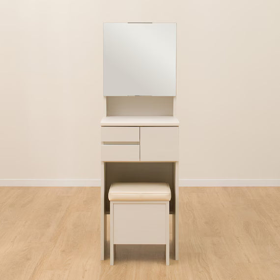 ONE-SIDED MIRROR DRESSER DR-010 WW