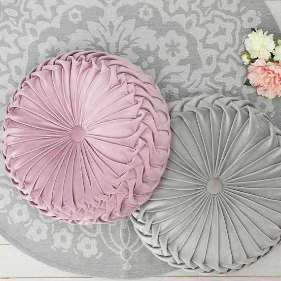 Round Cushion Dahlia 2 RO