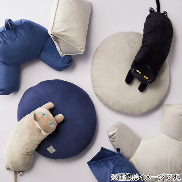 Mochimochi Cushion Cat 2 BK
