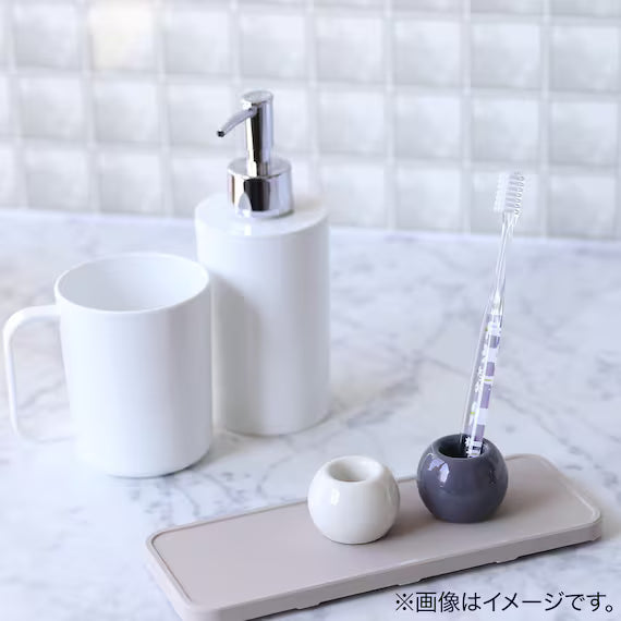 PORCELAIN TOOTH BRUSH STAND PU DH04