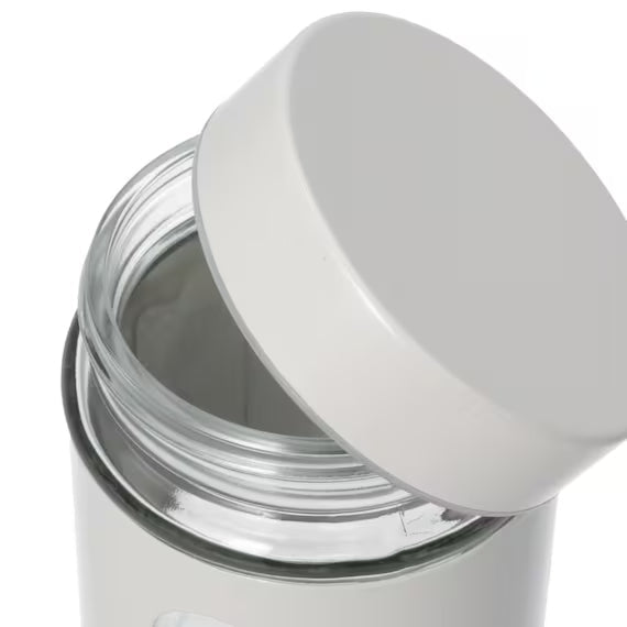 IRON LID GLASS CANISTER 350ML MO ST01