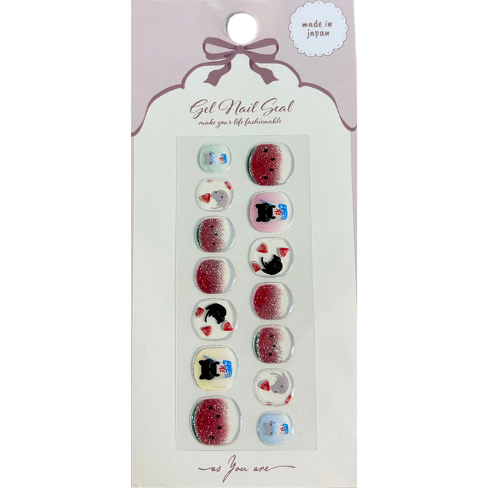 GEL NAIL SEAL 26SS DECO CAT WATERMELON