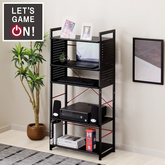 GAMING SHELF GM005 60 BK/RE