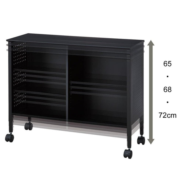 Gaming Shelf Wagon GM012 BK