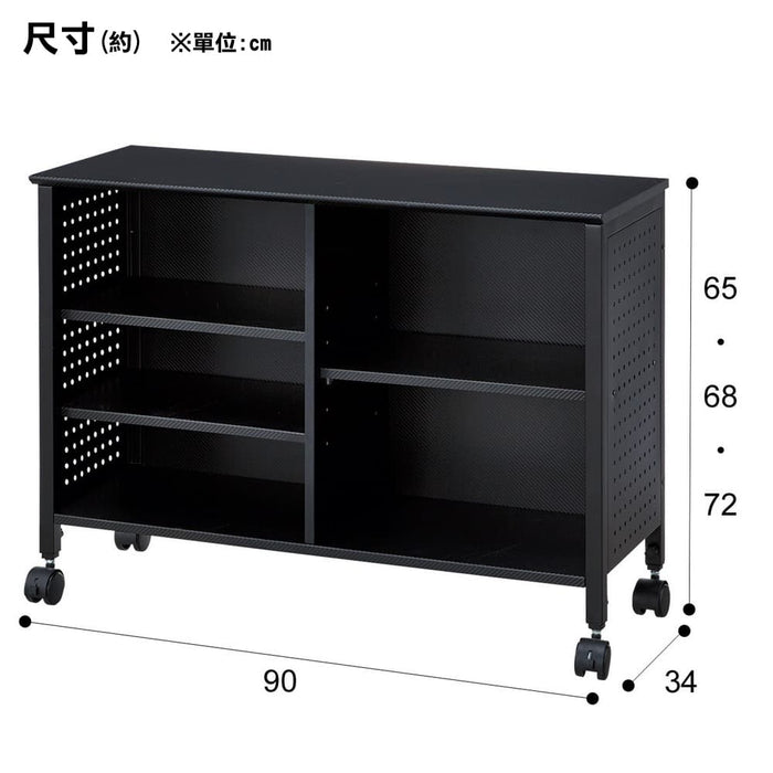Gaming Shelf Wagon GM012 BK