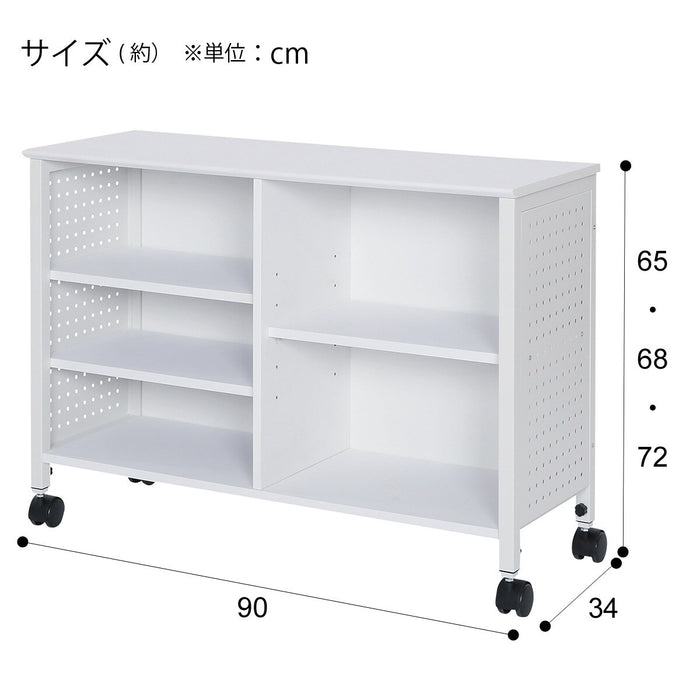 Gaming Shelf Wagon GM012 WH