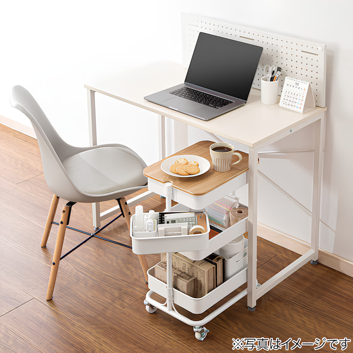 NON-SLIP WOOD TRAY FOR  STEEL WAGON TROLLEY S GF-14037