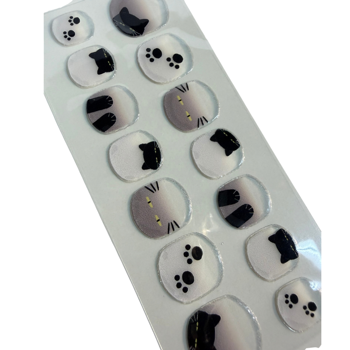 GEL NAIL SEAL 25T DECO CAT BK