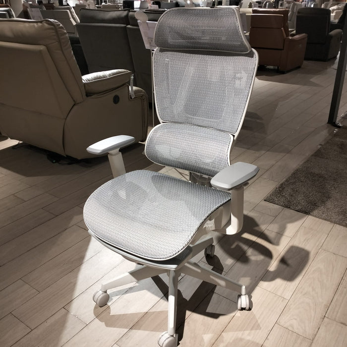 B-GRADE | OFFICECHAIR OC707 SMALL ELASTOMERMESH WH