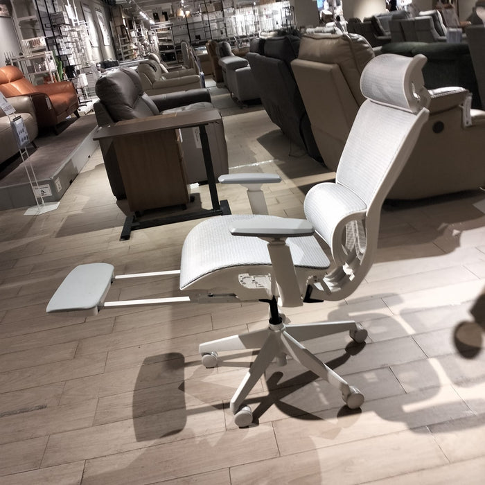 B-GRADE | OFFICECHAIR OC707 SMALL ELASTOMERMESH WH
