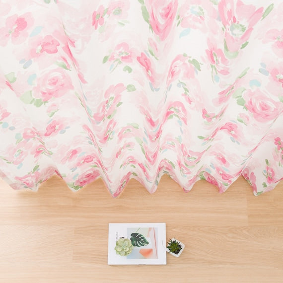 CURTAIN CATCH C ROSA 100X200X2