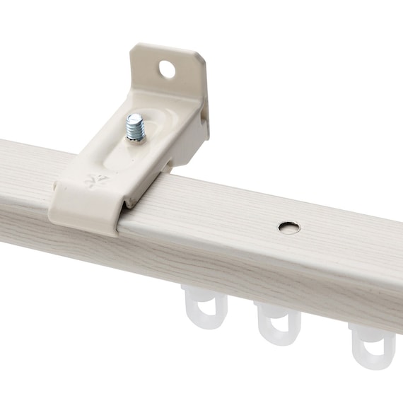 Veined Curtain Rail KR3 WH 3M/W