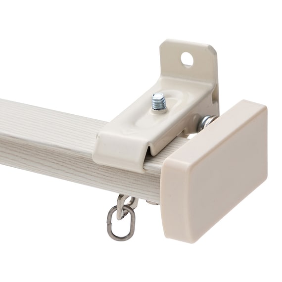 VEINED CURTAIN RAIL KR3 WH 3M/W