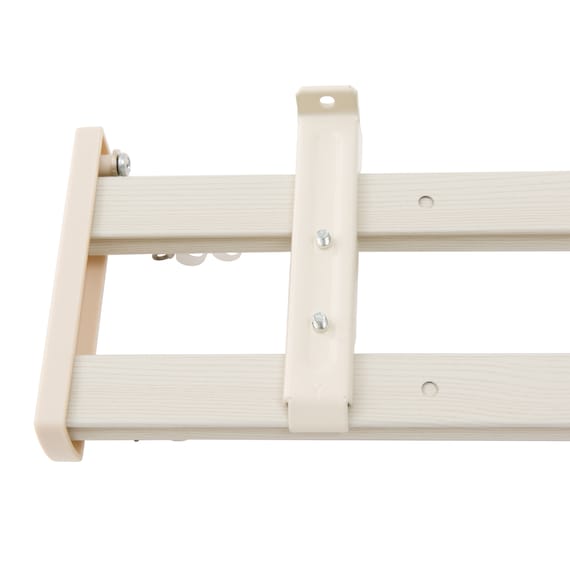 VEINED CURTAIN RAIL KR3 WH 3M/W