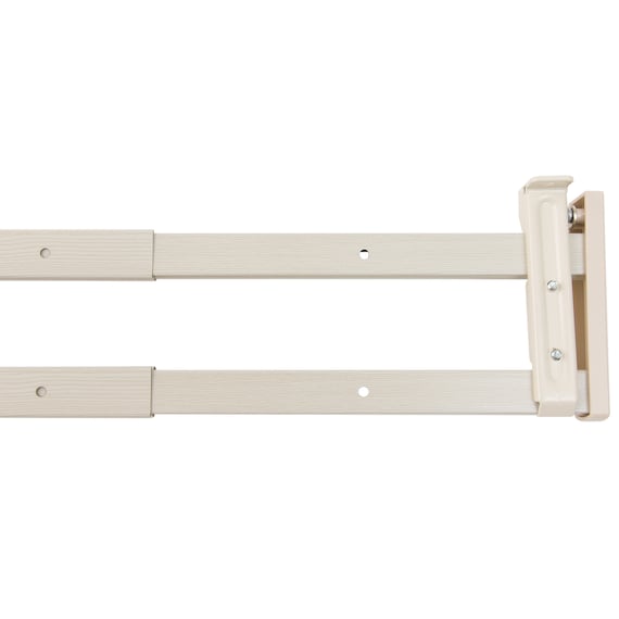 VEINED CURTAIN RAIL KR3 WH 3M/W