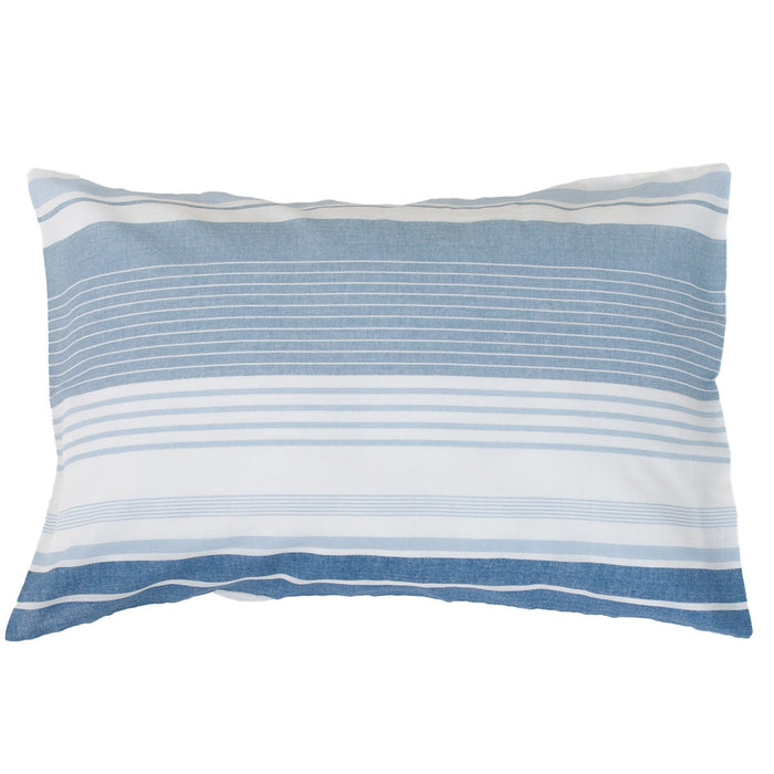 PILLOW COVER PT36 STRIPED PATTERN BL