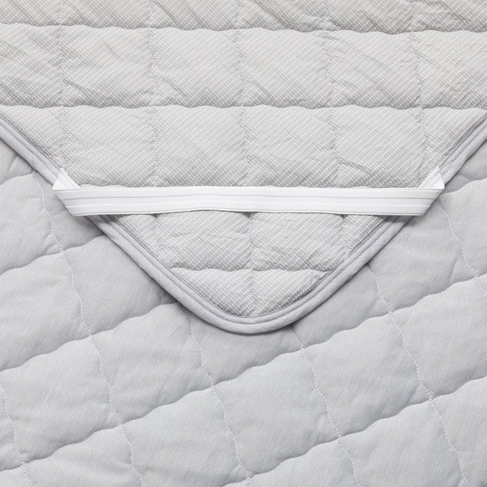 MATTRESS PAD N-COOL WD GY S2401