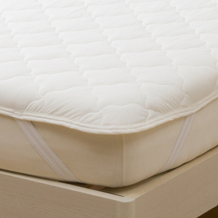 MATTRESS PAD N-COOL WD WH S2401