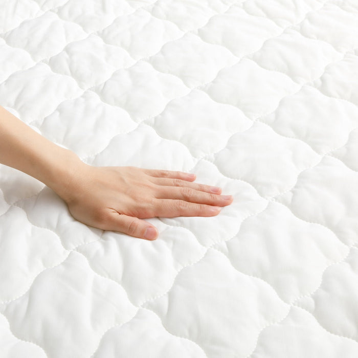 MATTRESS PAD N-COOL WD WH S2401