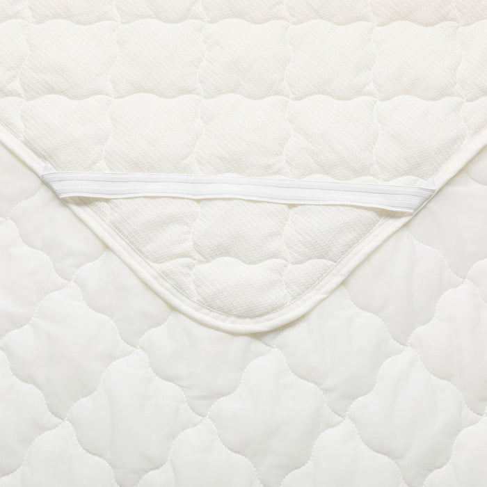 MATTRESS PAD N-COOL WD WH S2401