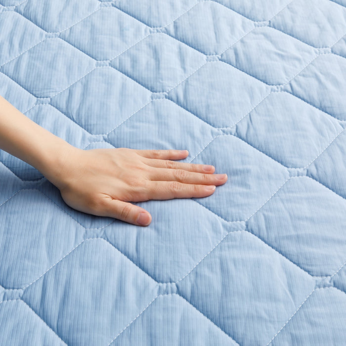 MATTRESS TOPPER SET N COOL SP K BL S2402