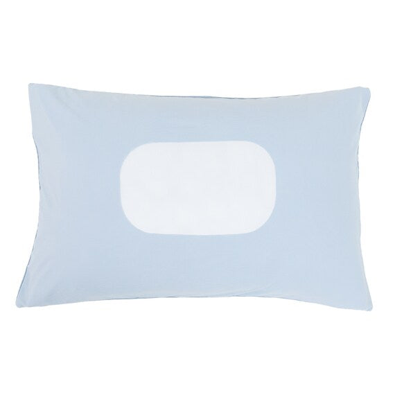 FIT WELL KNIT BED PILLOW COVER N-COOL WSP N BL