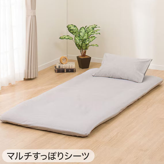 COMFORTER SET COTTONWASH GY D