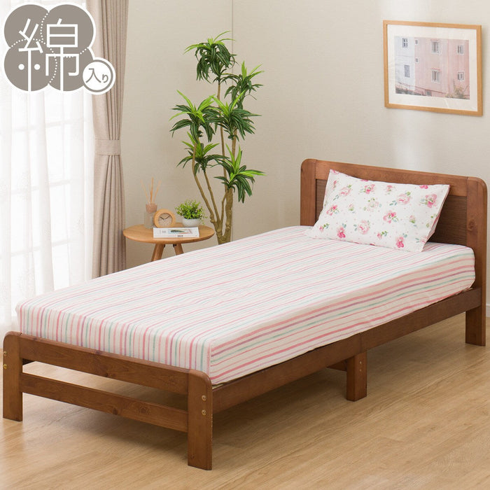 FITTED SHEET 38 PT41 FLORAL PATTERN RO S