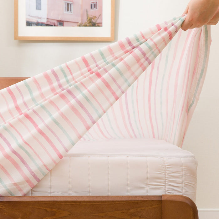 FITTED SHEET 38 PT41 FLORAL PATTERN RO S